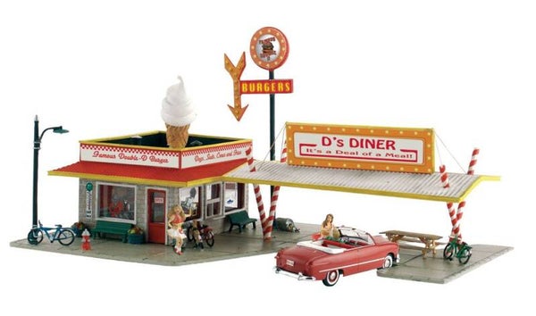 WOODLAND PF5188 H0 Das Diner Esslokal