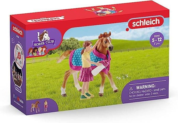 schleich 42361 Fohlen mit Decke, HORSE CLUB