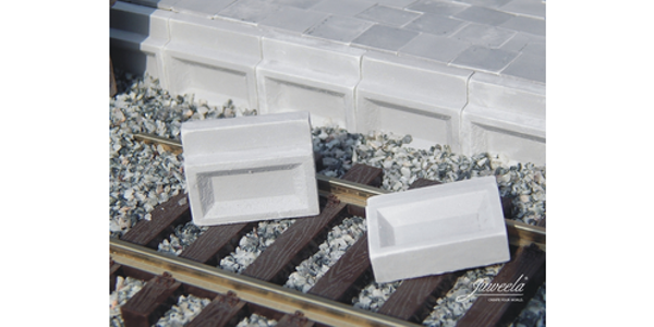 Juweela 24227 - 1:45 Bahnsteigkante 55cm ü SO, 30x