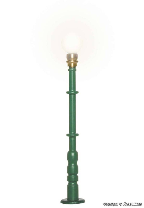Viessmann 6300 H0 Kugelleuchte grün, LED warmweiss