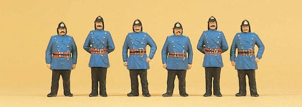 Preiser 12102 Feuewehrmänner um 1900