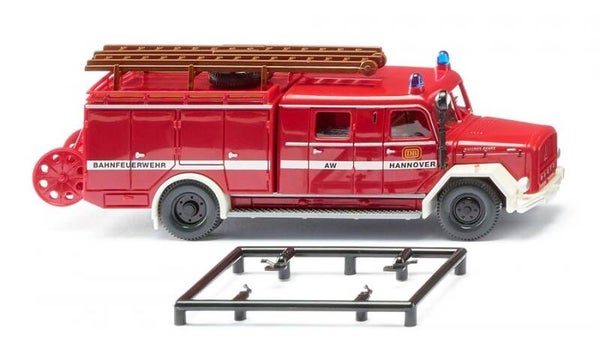 WIKING H0 86363 Feuerwehr - LF 16 (Magirus) Bahnfeuerwehr Hannover