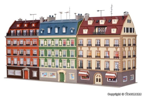 Vollmer 43780 H0 Häuserblock, 3 Gebäude