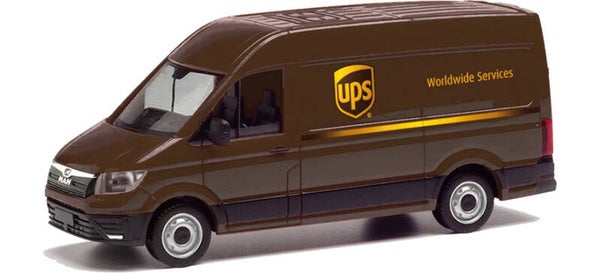 Herpa 097123 - H0 MAN eTGE Kasten HD "UPS Niederlande"