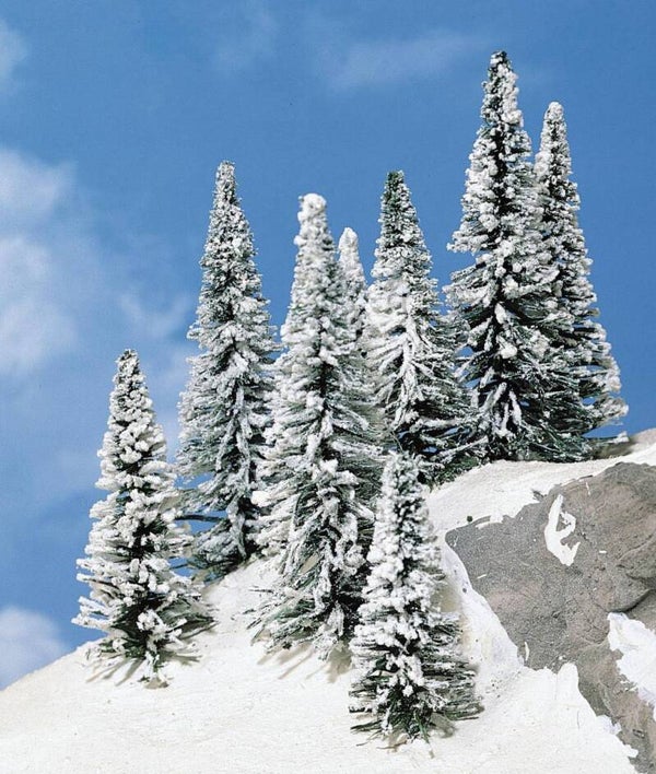 HEKI 2160 8 Schneetannen 5-7 cm