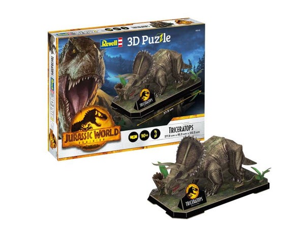 Revell 3D Puzzle 00242 3D-Puzzle Jurassic World - Triceratops