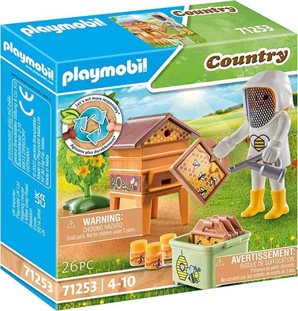 PLAYMOBIL Country 71253 Imkerin mit Bienenstock