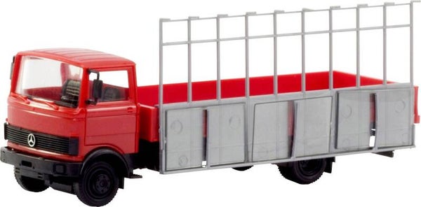 Herpa 094856 - H0 Mercedes-Benz LP 813 Pritsche mit Glasreff