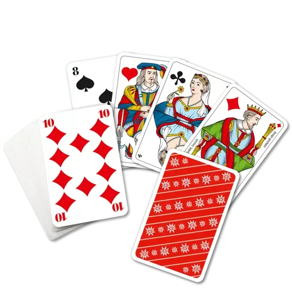 CARTA.MEDIA 7508 Piquetkarten mit grossen Zahlen