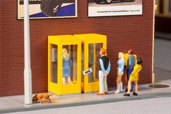 Auhagen H0 41662 Telefonzellen und Briefkästen