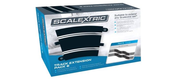 SCALEXTRIC C8555 1:32 SCX Track Extension Pack 6 - 8 X R3 Curves