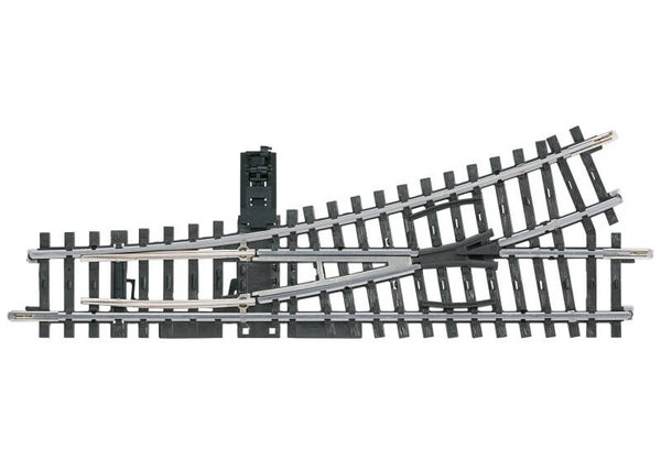 Märklin H0 2265 K-Gleis Weiche links Länge 168,9 mm