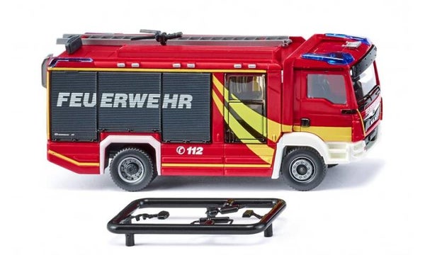 WIKING H0 061259 Feuerwehr - Rosenbauer AT LF (MAN TGM Euro 6)