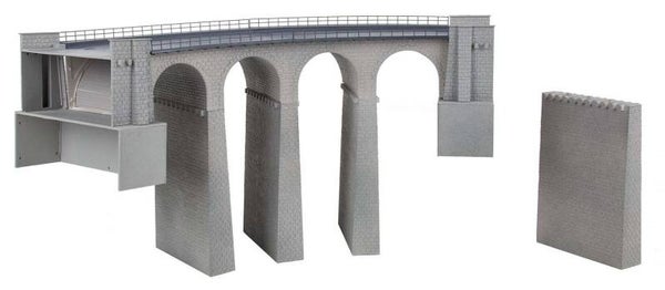 FALLER 120466 H0 Viadukt-Set, 2-gleisig, gebogen