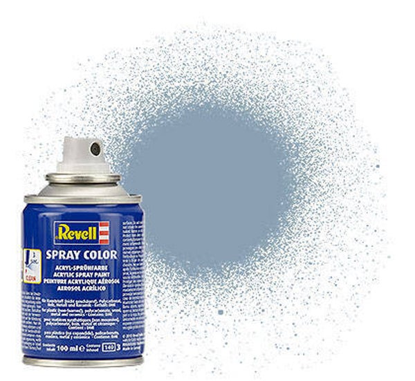 REVELL 34374 Spray Color grau, seidenmatt 100 ml
