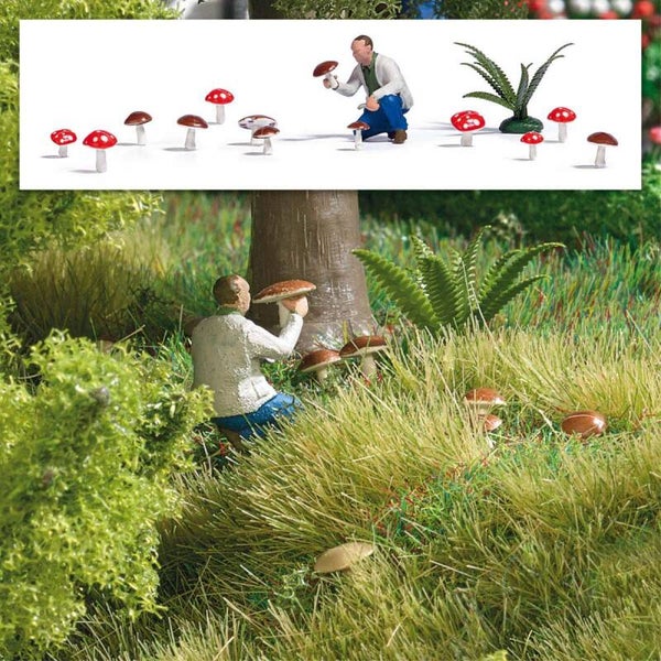 BUSCH 7875 H0 Action Set: Pilzsammler