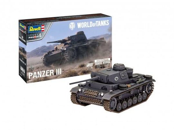 REVELL 03501 PzKpfwg III Ausf.L-World of Tanks