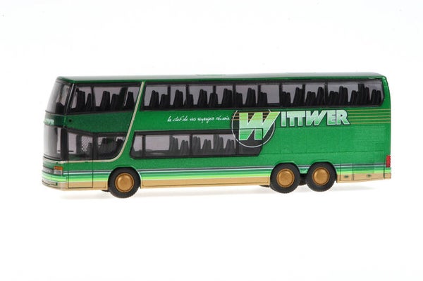 RIETZE H0 60256 Setra S 328 DT Wittwer-Reisen, Neuchatel (CH)