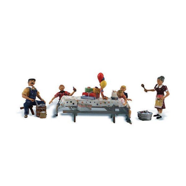 WOODLAND A1935 H0 Grillen im Garten