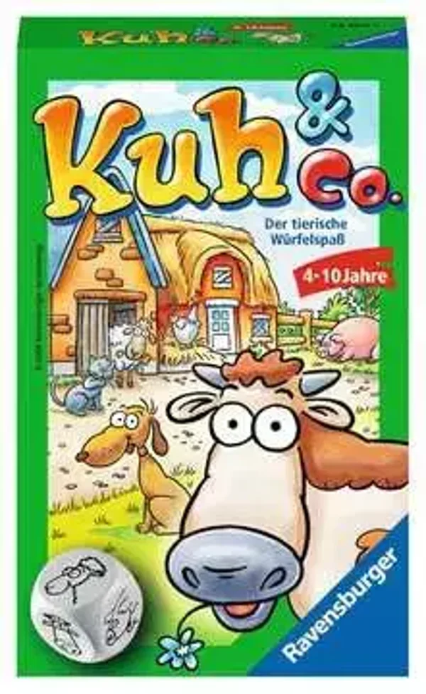 Ravensburger 23160 - Kuh und co, Mitbringspiel