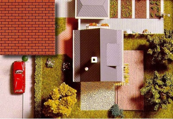 BUSCH 7038 H0 Dekoplatten: Klinkersteine