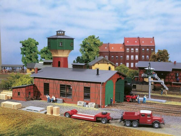 Auhagen H0 11403 Lokschuppen zweiständig