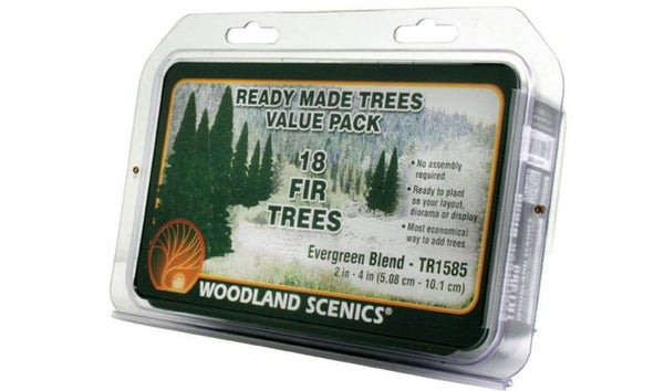 WOODLAND TR1585 REAL EVERGREEN BL 18/PK