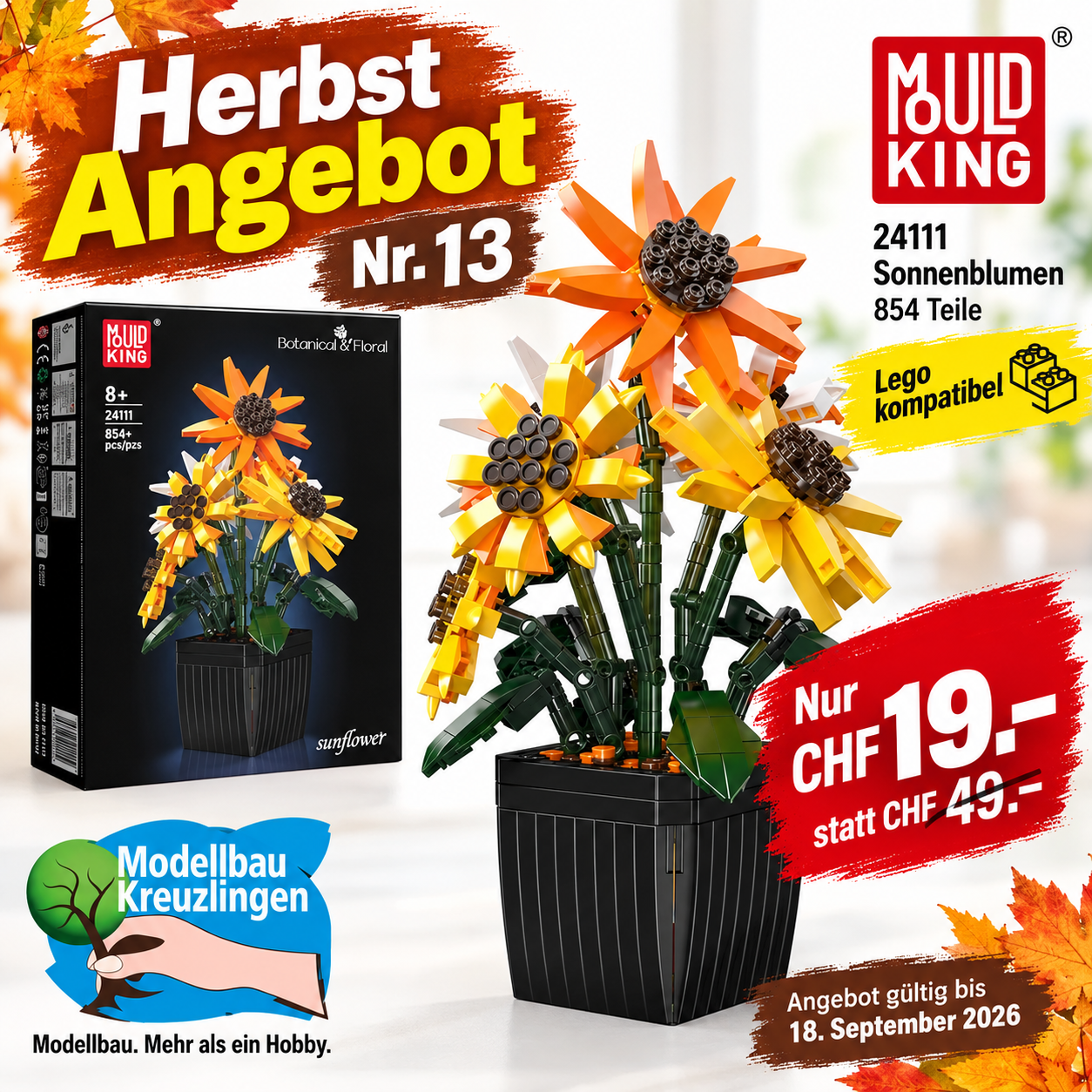 Mould King 24111 Sonnenblume