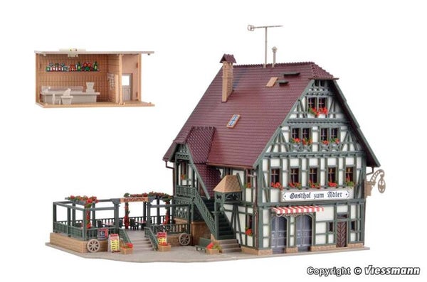 Vollmer 47711 N Gasthaus mit Metzgerei und Inneneinrichtung