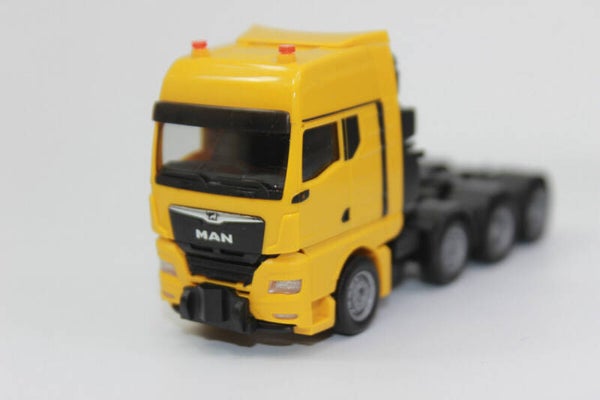 Herpa 313537 - H0 MAN TGX GX Schwerlastzugmaschine, gelb