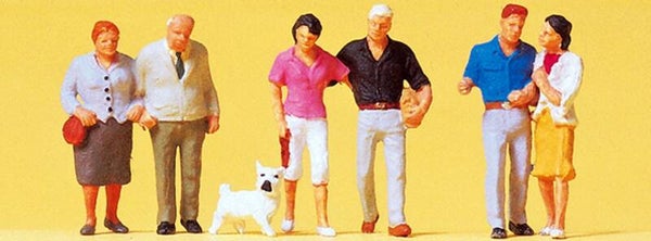 Preiser 10527 Paare und Hund