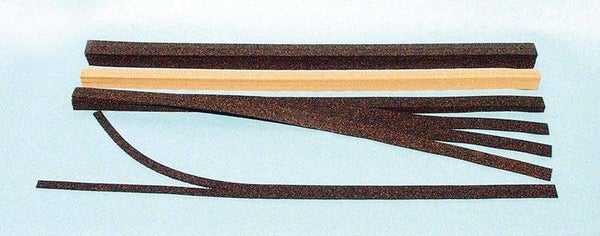 HEKI  3185 Gleisbettungen Superflex dunkel H0 Länge 3,60 m