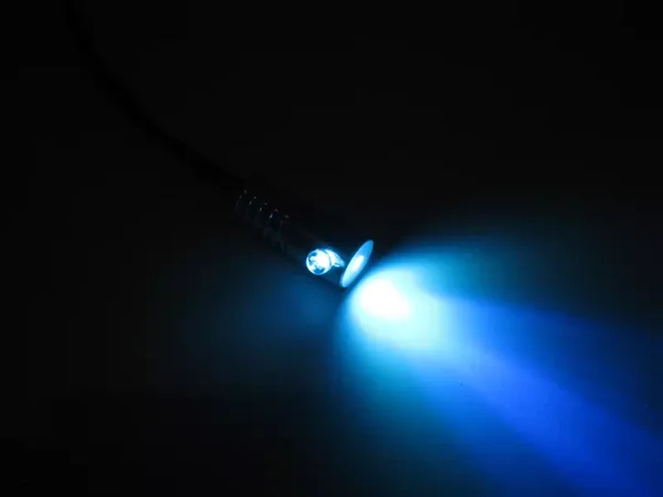 Schönwitz 51199 - LED Adapter für Lichtwellenleiter Lichtleiter LWL Leuchtfarbe hellblau