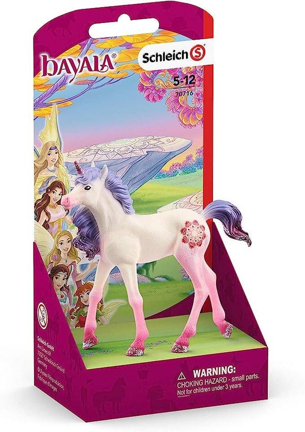 schleich 70716 Mandala Einhorn Fohlen , BAYALA