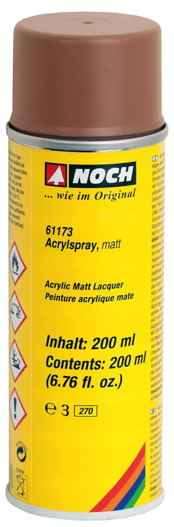 Noch 61173 Acrylspray, matt, braun