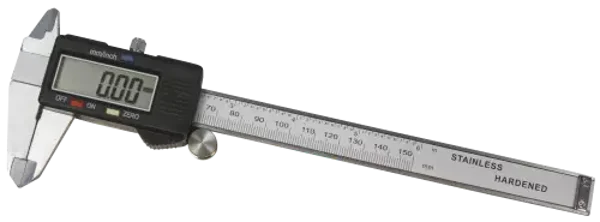 Schönwitz 31866 - Digitale Schieblehre Messschieber LCD 0 - 150mm mit Etui