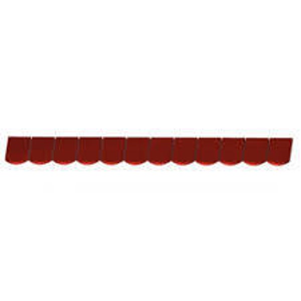 Juweela 23301 - 1:32 1:35 Biberschwanz Rundschnitt ziegelrot, 40x12