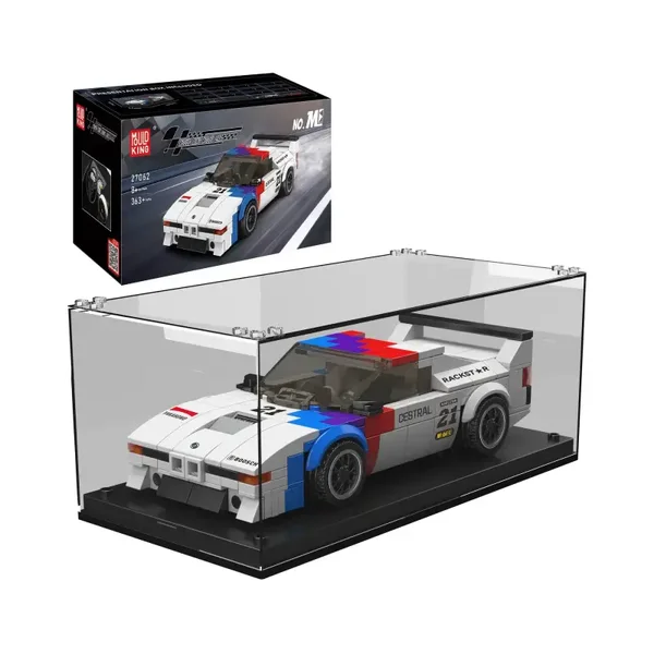 Mould King 27062 Sportwagen M1 + Vitrine