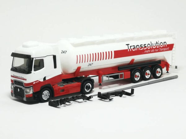 Herpa 314077 - H0 Renault T ADR Silo-Sattelzug "Transsolution"