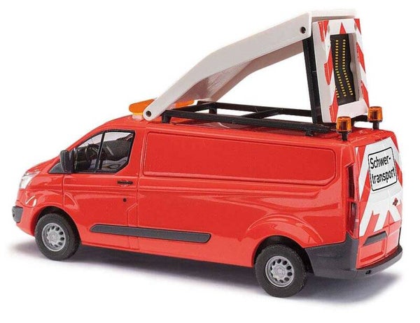 BUSCH 52424 H0 Ford Transit,Schwertransport-Begleitung