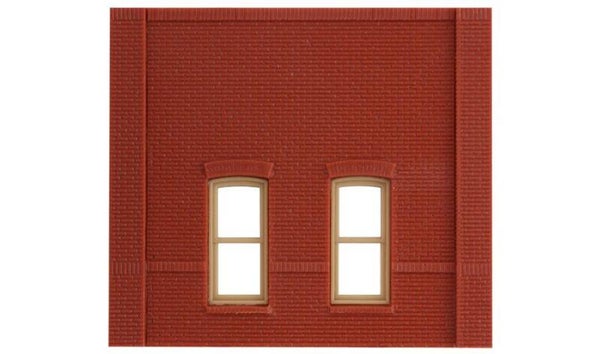 WOODLAND DPM30134 H0 Rechteckige Fensterwand auf Strassenniveau (x4)
