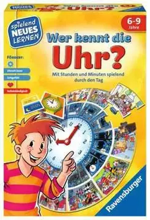 Ravensburger 24995 - Wer kennt die Uhr? - Spielen und Lernen