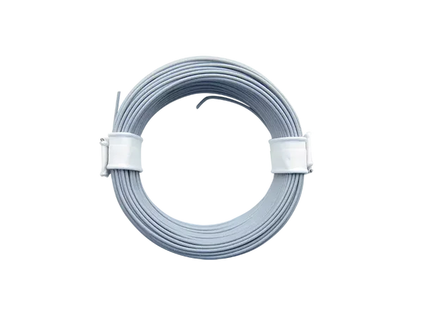 Schönwitz 50999 - 10 Meter Ring Miniaturkabel Litze LIFY 0,05mm² grau