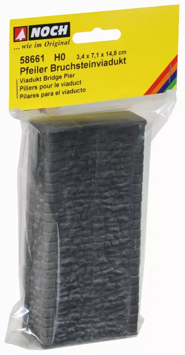 Noch 58661 Brückenpfeiler Bruchstein-Viadukt