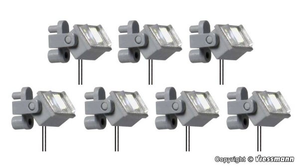 Viessmann 6339 H0 Deckenstrahler, LED weiß, 7 Stück