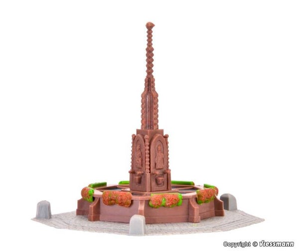 Kibri 38910 H0 Rathaus Brunnen