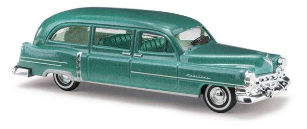 BUSCH 43483 H0 Cadillac'52 Station Wag.»Metallica«,Grün