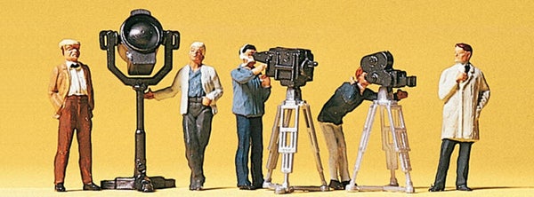 Preiser 10062 Film- und Fernsehteam