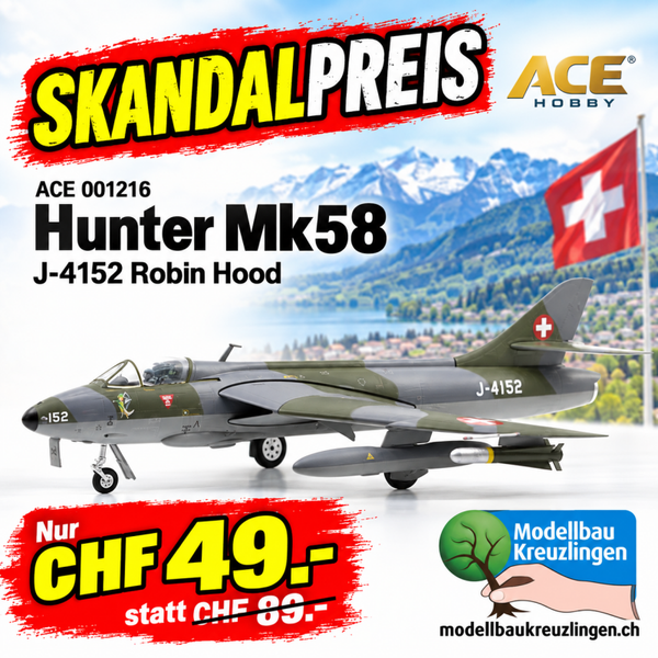 ACE 001216 Hunter Mk58 J-4152 Robin Hood