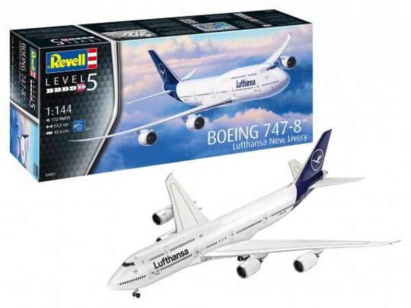 REVELL 03891 Boeing 747-8 Lufthansa New Livery